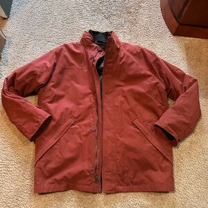 Like New- Men’s roundtree and yorke winter jacket coat Large removeable lining